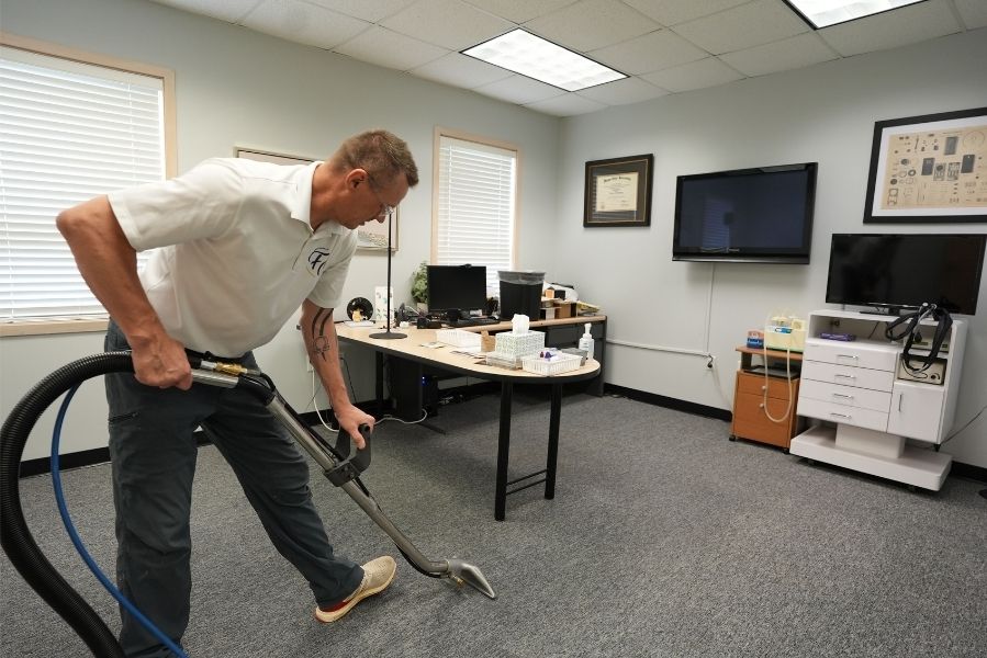 First Class Carpet Cleaning providing professional carpet cleaning service